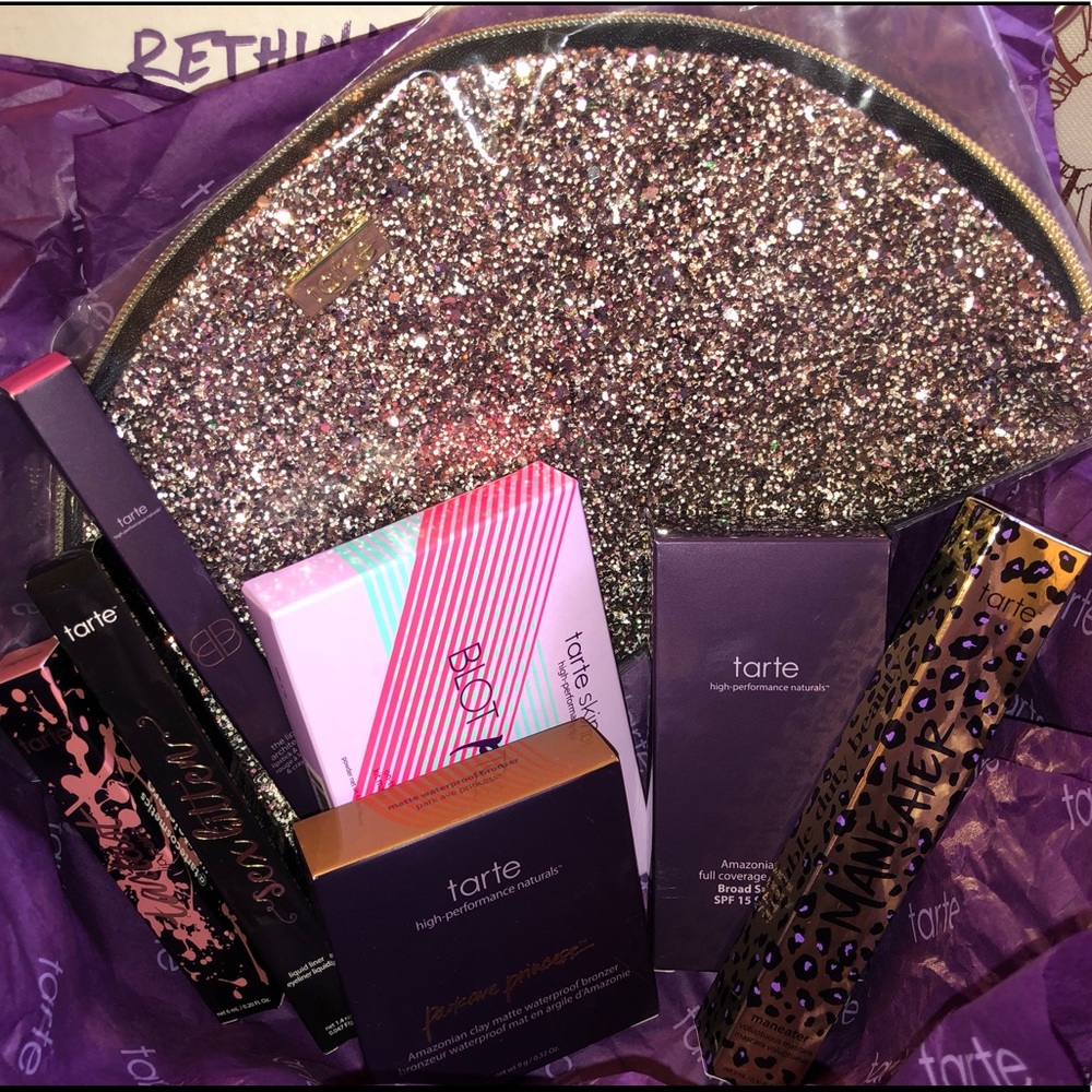 TARTE Full Size Item Gift Set $100 Value Brand New
